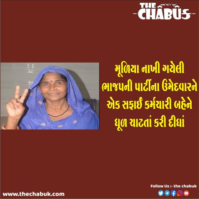 Woman Beat BJP candidate