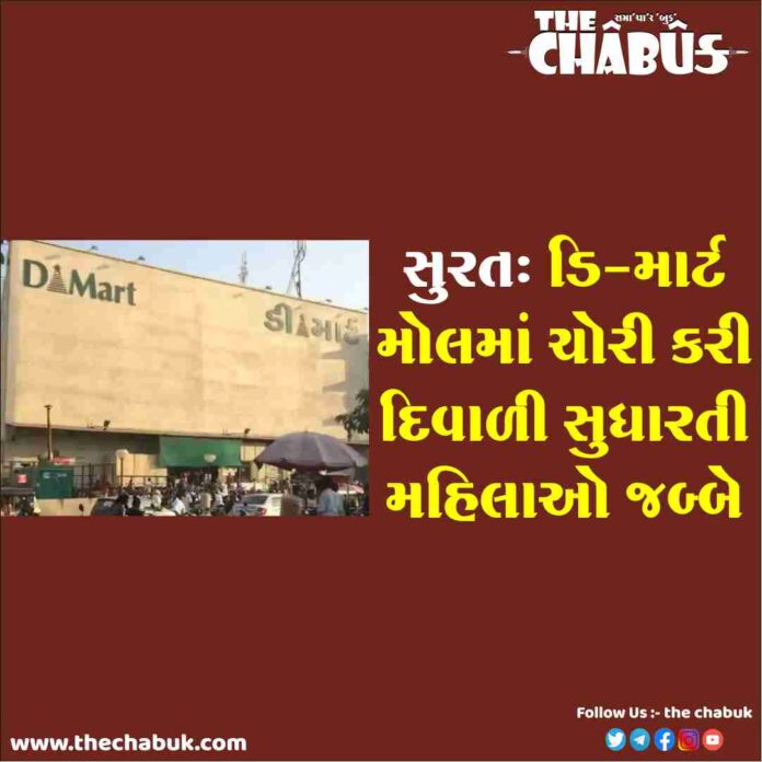 thief in d-mart surat