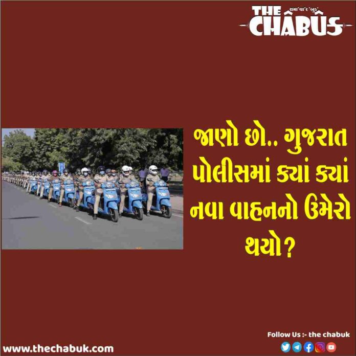 vehicle for gujarat police