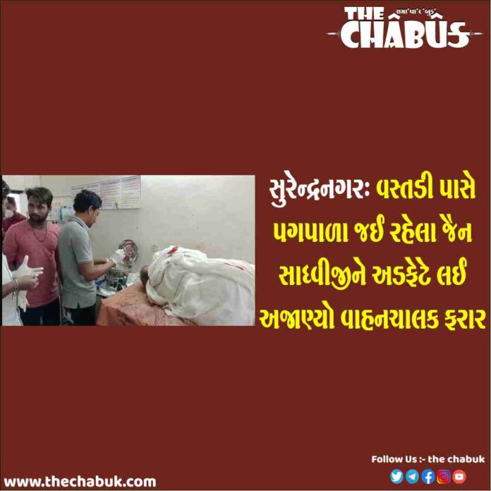 jain sadhvi accident