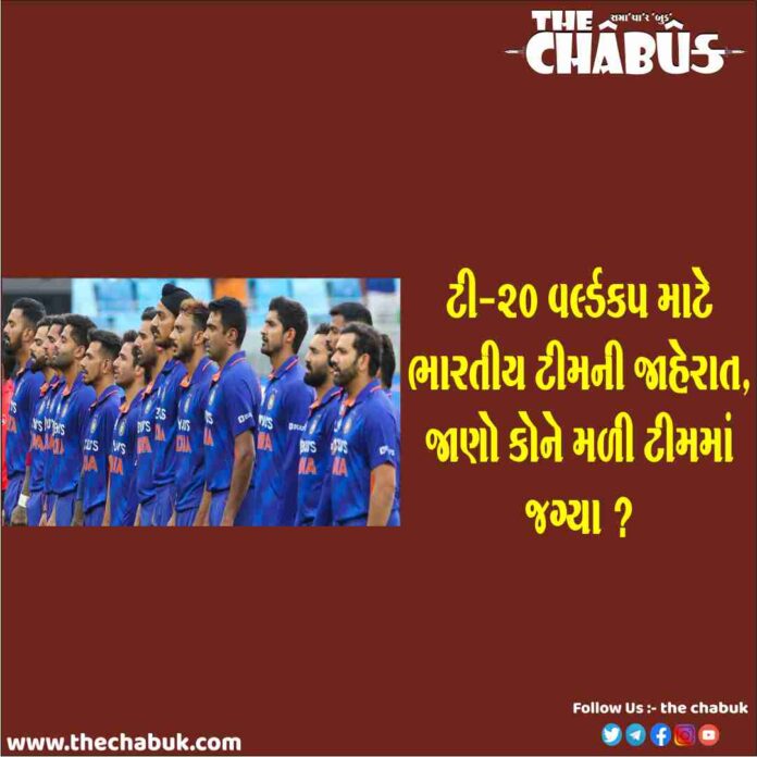 indian team t-20 world cup