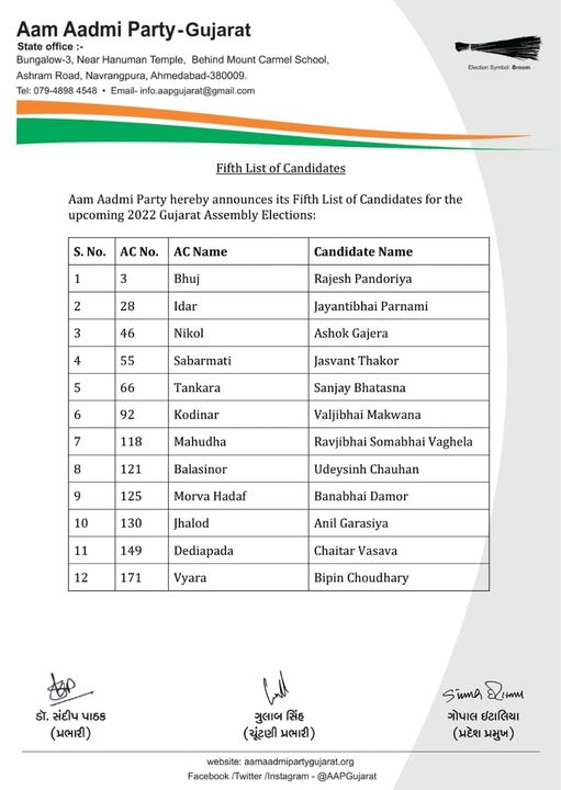 AAP candidate