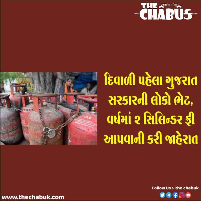 free gas cylinder