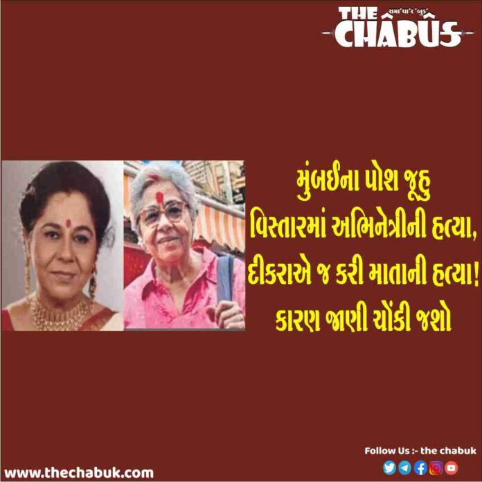 actress murder by son