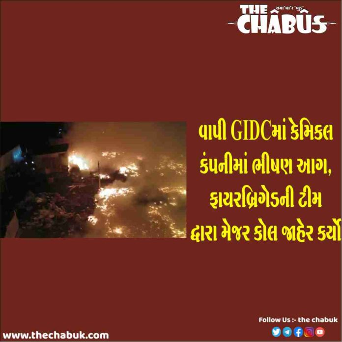 vapi gidc fire