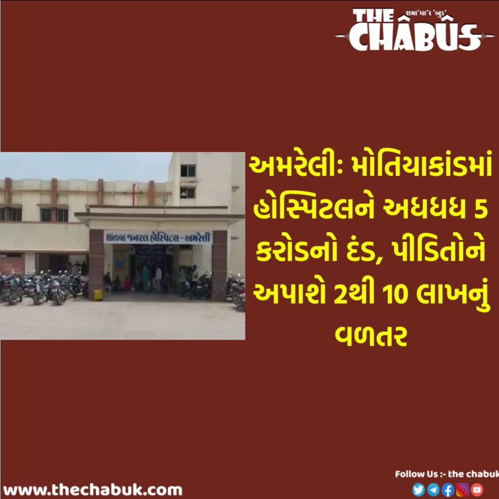 Amreli Shantaba Hospital fined Rs 5 crore