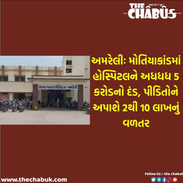 Amreli Shantaba Hospital fined Rs 5 crore