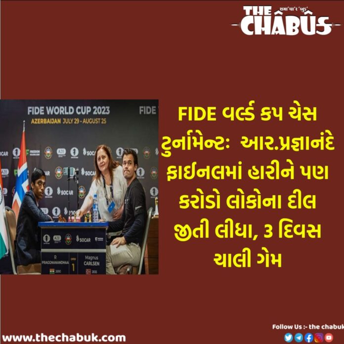 R Pragnananda And Magnus Carlsen
